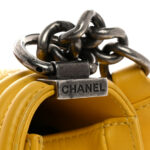 Galuchat Stingray Small Boy Flap Yellow - Image 9