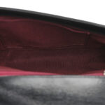 Glazed Calfskin Quilted New Medium Boy Chained Flap Black - Image 5