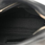 Goatskin Quilted Small Casual Trip Camera Case Black - Image 4