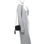 Grain De Poudre Matelasse Monochrome Monogram Mini Lou Camera Bag Black - Image 2