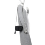 Grain De Poudre Matelasse Monochrome Monogram Mini Lou Camera Bag Black - Image 2