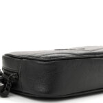 Grain De Poudre Matelasse Monochrome Monogram Mini Lou Camera Bag Black - Image 10