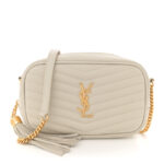 Grain De Poudre Matelasse Monogram Mini Lou Camera Bag Crema Soft - Image 4