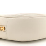 Grain De Poudre Matelasse Monogram Mini Lou Camera Bag Crema Soft - Image 8