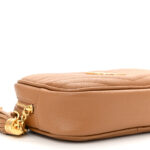 Grain De Poudre Matelasse Monogram Mini Lou Camera Bag Dark Natural - Image 10