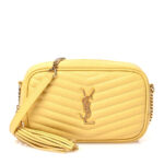 Grain De Poudre Matelasse Monogram Mini Lou Camera Bag Sunflower - Image 4