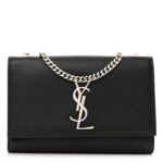 Grain De Poudre Small Monogram Kate Satchel Black
