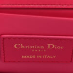 Grained Calfskin 30 Montaigne East West Chain Flap Bag Passion Pink - Image 6