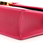 Grained Calfskin 30 Montaigne East West Chain Flap Bag Passion Pink - Image 9