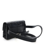 Grained Calfskin Quilted 2.55 Reissue Flap Belt Bag Clutch Black - Image 10
