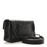 Grained Calfskin Quilted 2.55 Reissue Flap Belt Bag Clutch Black - Image 5