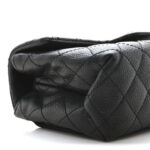 Grained Calfskin Quilted 2.55 Reissue Flap Belt Bag Clutch Black - Image 10