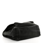 Grained Lambskin Monogram Oversized Niki Chain Satchel Black - Image 13