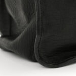 Grained Lambskin Monogram Oversized Niki Chain Satchel Black - Image 11