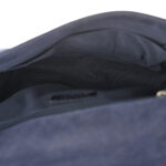 Iridescent Caviar Quilted Large Boy Flap Navy Blue - Image 6