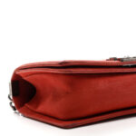 Iridescent Caviar Quilted Medium Boy Flap Red - Image 4