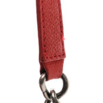 Iridescent Caviar Quilted Medium Boy Flap Red - Image 8