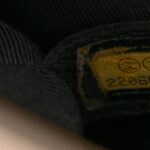 Iridescent Goatskin Quilted New Medium Boy Flap Dark Gold - Image 4