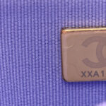 Iridescent Lambskin Quilted Glitter CC Roller Skate Wallet On Chain WOC Multicolor - Image 10