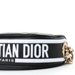 Lambskin Cannage Micro Dior Vibe Hobo Bag Black - Image 9