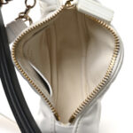 Lambskin Cannage Micro Dior Vibe Hobo Bag White - Image 5