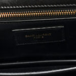 Lambskin Carre Quilted Le Maillon Satchel Black - Image 6