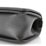 Lambskin Embossed Medium Boy Cube Flap Grey - Image 8