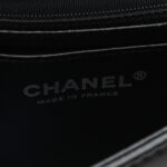 Lambskin Embroidered Camellia Follies Flap Black - Image 6