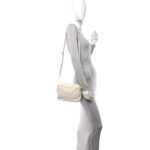 Lambskin Monogram Small Lou Camera Bag White - Image 2