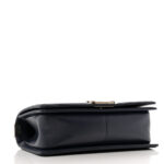 Lambskin Quilted Gradient Crystal Medium Boy Flap Blue - Image 4