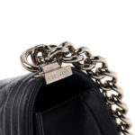 Lambskin Quilted Gradient Crystal Medium Boy Flap Blue - Image 10