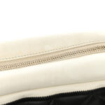 Lambskin Quilted Graphic Camera Case Black White - Image 12