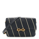 Lambskin Quilted Le Maillon Satchel Marine - Image 11