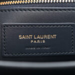 Lambskin Quilted Le Maillon Satchel Marine - Image 6