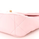 Lambskin Quilted Medium Chanel 19 Flap Light Pink - Image 6