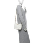 Lambskin Quilted Multi Chain Hobo White - Image 2