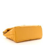 Lambskin Quilted Small Loulou Puffer Monogram Chain Satchel Saffran - Image 5