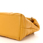 Lambskin Quilted Small Loulou Puffer Monogram Chain Satchel Saffran - Image 11