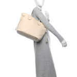 Louis Vuitton Empreinte Monogram Giant Neverfull MM Creme - Image 2