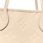 Louis Vuitton Empreinte Monogram Giant Neverfull MM Creme - Image 9