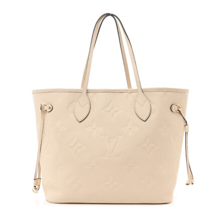 Louis Vuitton Empreinte Monogram Giant Neverfull MM Creme13