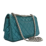 Metallic Calfskin 2.55 Reissue 225 Flap Turquoise - Image 8