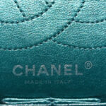 Metallic Calfskin 2.55 Reissue 225 Flap Turquoise - Image 3