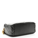 Metallic Calfskin Pearl Quilted CC Mini Camera Case Ruthenium - Image 3