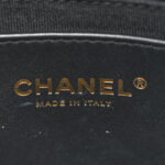 Metallic Calfskin Pearl Quilted CC Mini Camera Case Ruthenium - Image 5