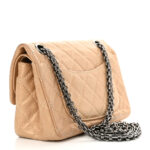 Metallic Calfskin Quilted Lucky Charms 2.55 Reissue 224 Flap Gold - Image 13