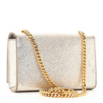 Metallic Calfskin Small Classic Monogram Kate Satchel Platine - Image 3