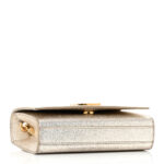 Metallic Calfskin Small Classic Monogram Kate Satchel Platine - Image 4