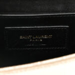 Metallic Calfskin Small Classic Monogram Kate Satchel Platine - Image 6