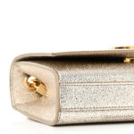 Metallic Calfskin Small Classic Monogram Kate Satchel Platine - Image 8